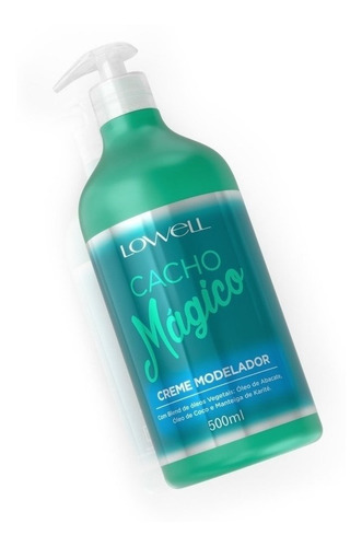 Imagem 5 de 5 de Lowell Cacho Mágico Creme Modelador+ Máscara Umectante 450gr