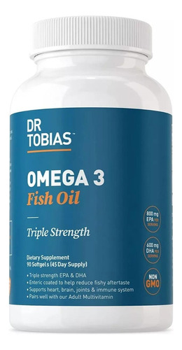 Dr Tobias Omega 3 Fish Oil - Unidad a $168000