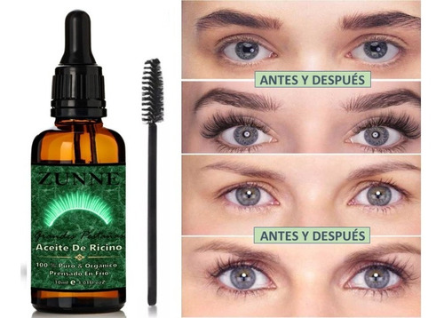 Sérum Para Crecimiento De Pestañas Zunne Resultados!!!