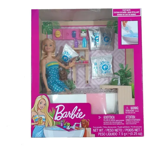Barbie Ba era Burbujas Mattel Gjn32 Espuma De Ba o My Toys Env o
