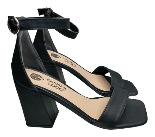 Sandalias taco bajo para fiesta hot sale