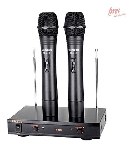 Microfono Inalambrico Doble Profesional Vocal Takstar Ts6310