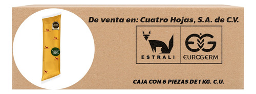 Crema Pastelera De Mango Estrali Caja 6 Kg.