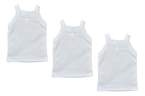 Imagen 4 de 4 de Camiseta Para Bebé Recién Nacido 100% Algodón De Niña