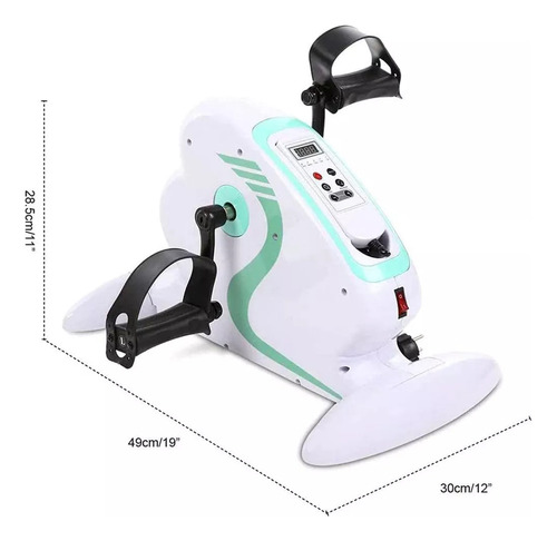 Mini Bicicleta De Ejercicios Eléctrica Portátil Ajustable,