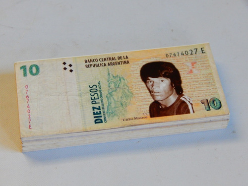 Carlos Monzon Billetes De Fantasia Coleccion 80