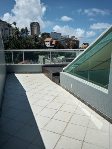 Imagem 19 de 24 de Apartamento Duplex 1 Suíte Mobiliado Com Vista Mar No Rio Vermelho 85m2 - Hei096 - 4494694