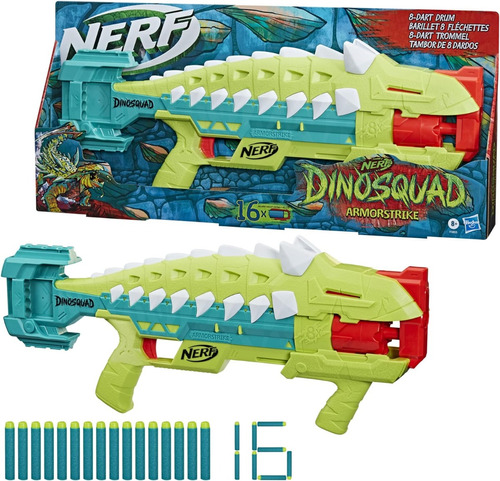 Lanzador De Dardos Hasbro Nerf Dinosquad Armorstrike 