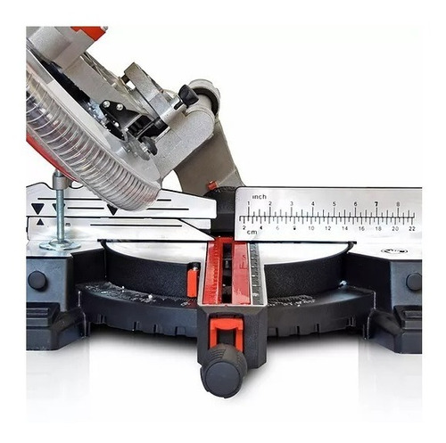 Imagen 7 de 10 de Sierra Ingletadora 210mm 1250w 8.1/4'' Inclinable 45° Omaha