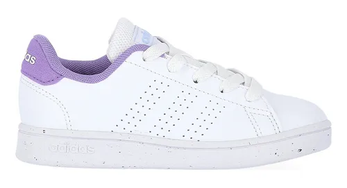 Adidas blancos y clearance violetas