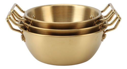 Cuenco De Salsa Robusto De Acero Inoxidable Con Asa