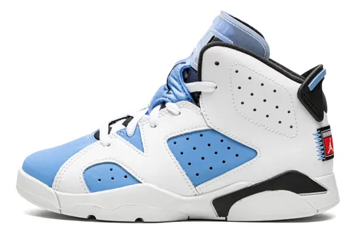 Jordan 6 azul con blanco hot sale