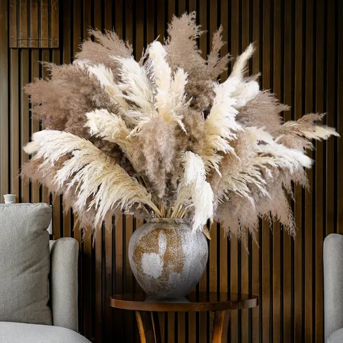 60 Pcs Decor Boho, Hierbas Secas Naturales, Modelo 17 Pulgad