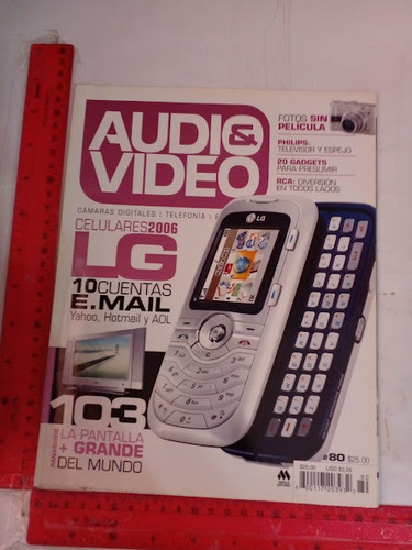 Revista Audio Y Video No 80 Año 2006