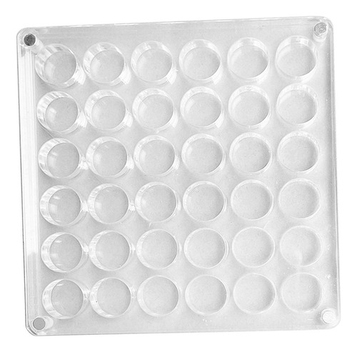 Para Soporte Transparente Para Caja De 36 Cuadrículas