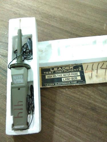 Imagen 1 de 4 de Tester O Punta De Alto Voltaje Leader