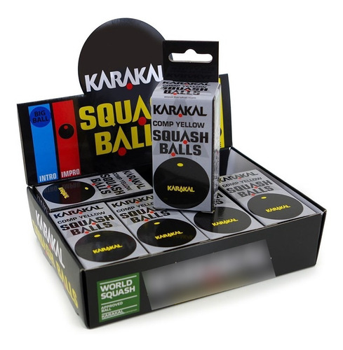 Pelotas De Squash Karakal X 2 Unidades