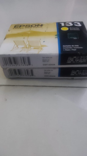 Cartucho Epson T133 Amarillo T22/tx120/ Tx130 8ml T13342 /vc