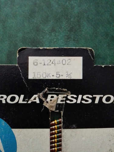 Resistencia Motorola 150 K, 5 1/4 [137]  (combo De 2 Unid.)