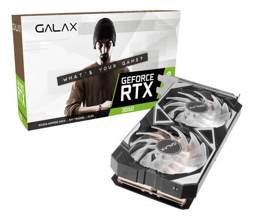 Placa de vídeo Nvidia Galax GeForce RTX 30 Series RTX 3050 35NSL8MD6YEX 8GB