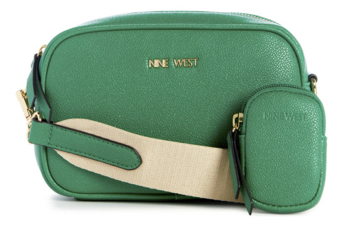 Bolsa Cross Body Para Mujer Nine West Verde Ngx523570