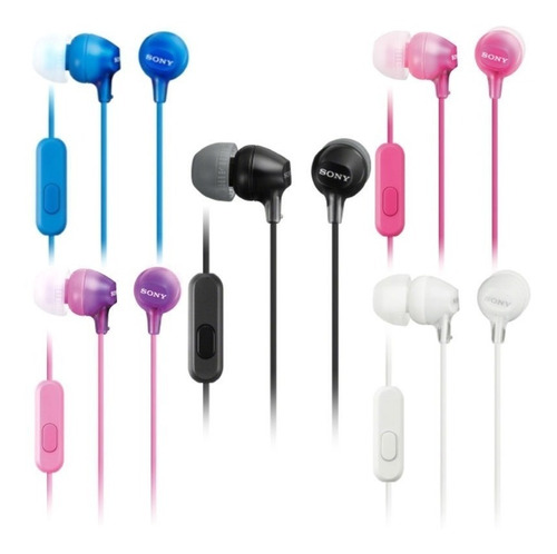 Auriculares Sony Stereo Eadphones Mdr-ex15ap