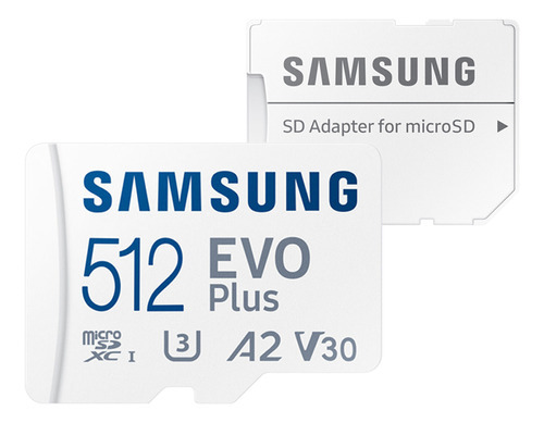 Tarjeta de memoria Evo Plus de 512 GB, tarjeta microsd de Samsung