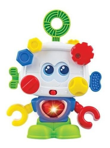 Robot Didactico Con Luz Y Sonido Original Winfun