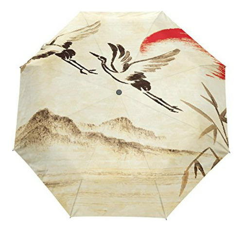Sombrilla O Paraguas - Pintura China De Alaza Sun Bird 3 Pl