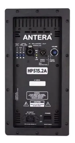 Caixa Ativa 2 Vias 2 Alto-falantes 15 600w Antera Hps152a