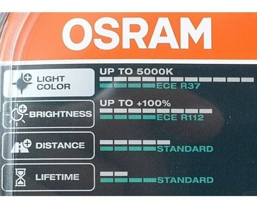 Imagem 8 de 8 de Par Lâmpada Hb4 Cool Blue 5000k Osram 51w 12v 9006 100% +luz