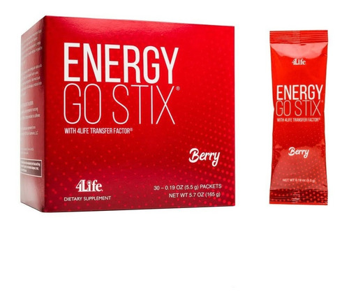 4life Energy Go Stix Berry 30 Sobres