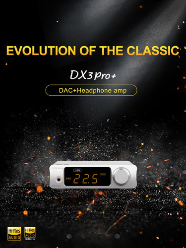 Topping Dx3 Pro+ Dac Headphone Amplifier Es9038q2m 5.0 Ldac