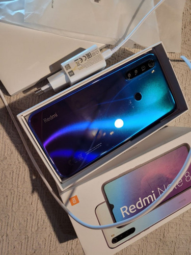 Xiaomi Redmi Note 8 Snapdragon 128gb Neptune Blue Como Nuevo