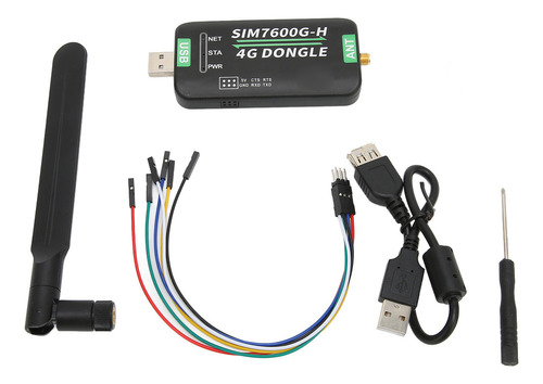 Módulo De Antena Dongle Sim7600gh 4g Usb Uart Communication