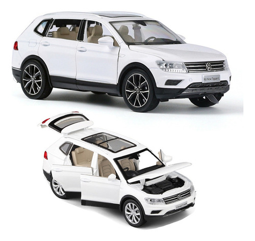 Vw 2020 Volkswagen Tiguan Allspace Miniatura Metal Coche