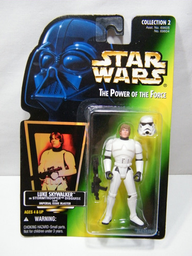 Luke Skywalker Stormtrooper 3.75 Potf Star Wars Kenner 