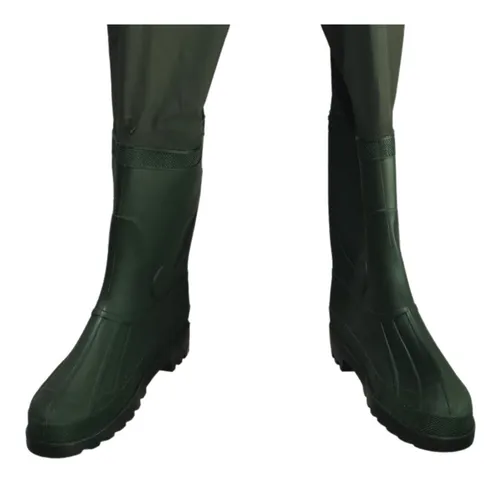 Traje de pesca con botas new arrivals