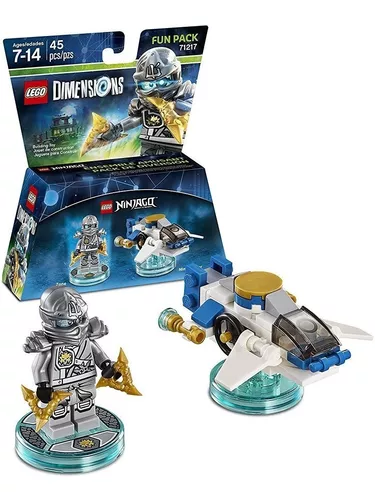 LEGO DIMENSIONS NINJAGO ZANE FUN PACK #71217 NEW in Box SEALED