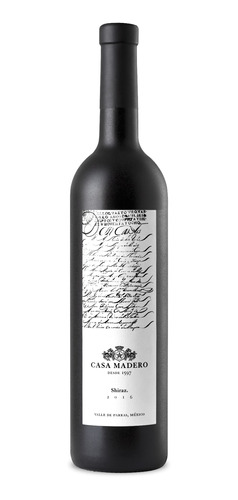 Vino Tinto Casa Madero Shiraz 750 Ml