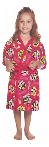 Bata De Toalla Piñata Diseño Minnie Talle 2-4 Años
