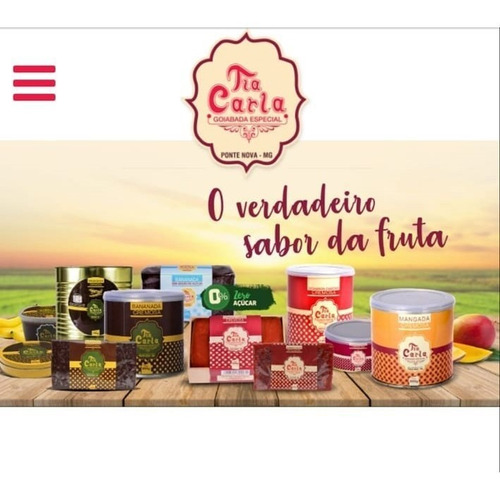 Imagem 2 de 2 de Goiabada Cascão Tia Carla Display 24x40g
