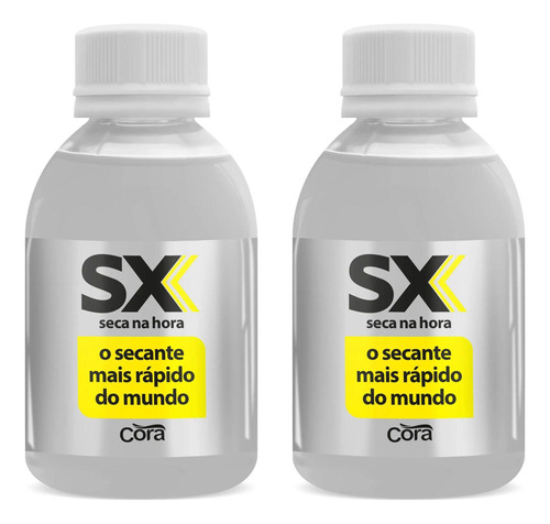 Kit 2 Secante Sx Ultra Rápido 100ml - Cora