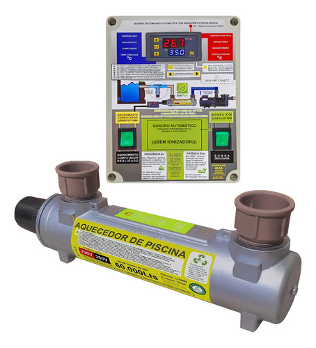 Aquecedor Automatico TurboHot 8U7MD3898 220V Simples