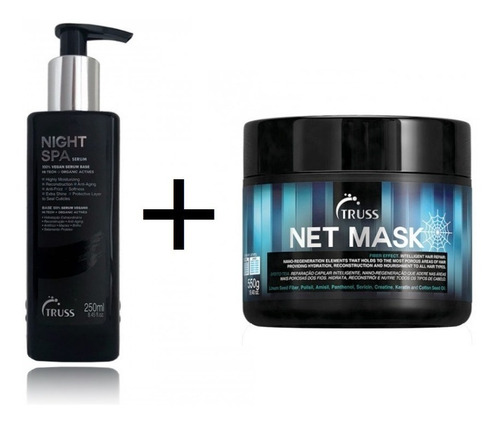 Night Spa Truss Serum 100% Vegan + Net Mask 550g