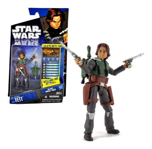 Figura De Boba Fett Cw32 De Star Wars The Clone Wars