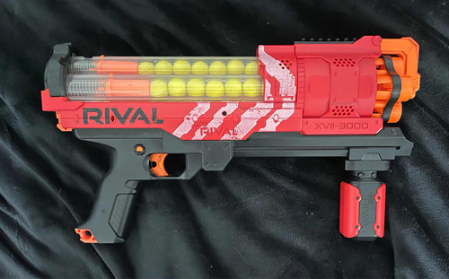 Nerf Rivals Artemis Xvii-3000 30 Balines Amarillos