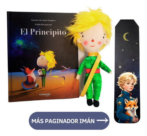 El Principito Edicion De Lujo + Peluche De Pablo Bernasconi