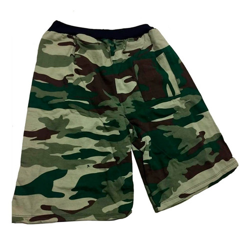 Kit 3 Short Bermuda Moletom Masculina Camuflada Exercito Top | Mercado Livre