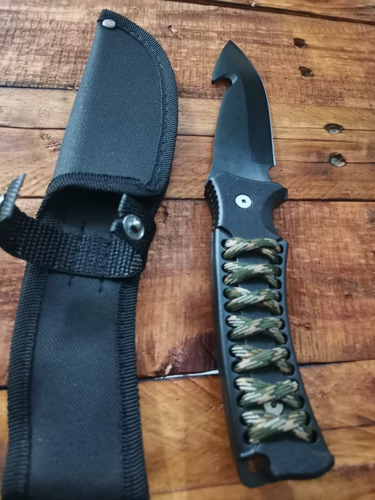 Cuchillo Tactico Militar Con Funda 9420